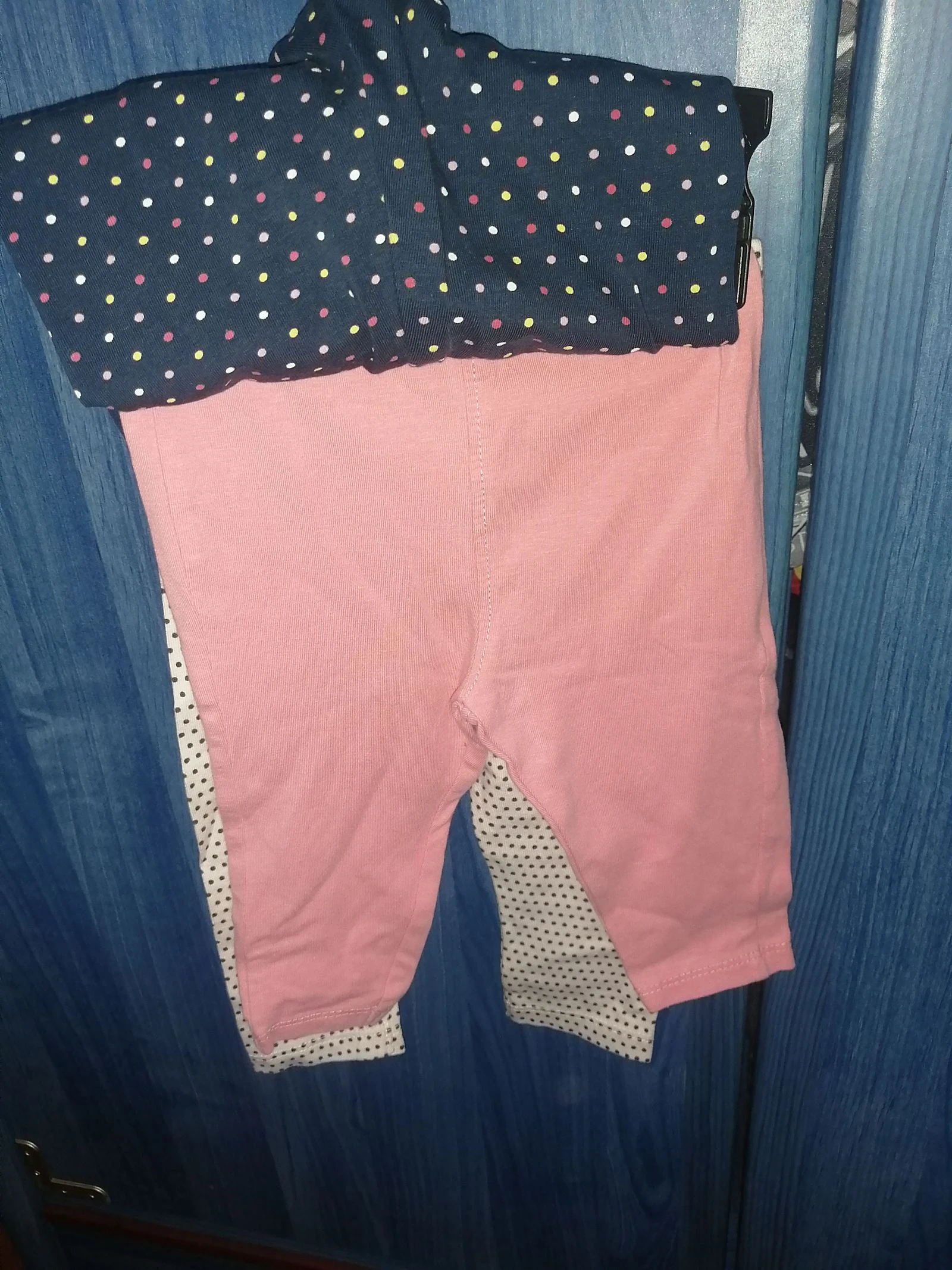 Lote de 3 leggings de 9 meses para niña – photo 2